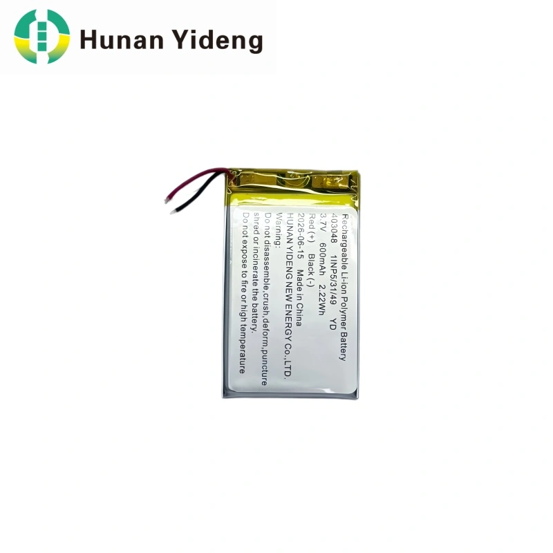 3,7 V 450 mAh 403048 Ultra cienka bateria litowo-polimerowa Mini ogniwo Lipo 3,7 V 450 mAh 403048 Ultra cienka bateria litowo-polimerowa Mini ogniwo Lipo