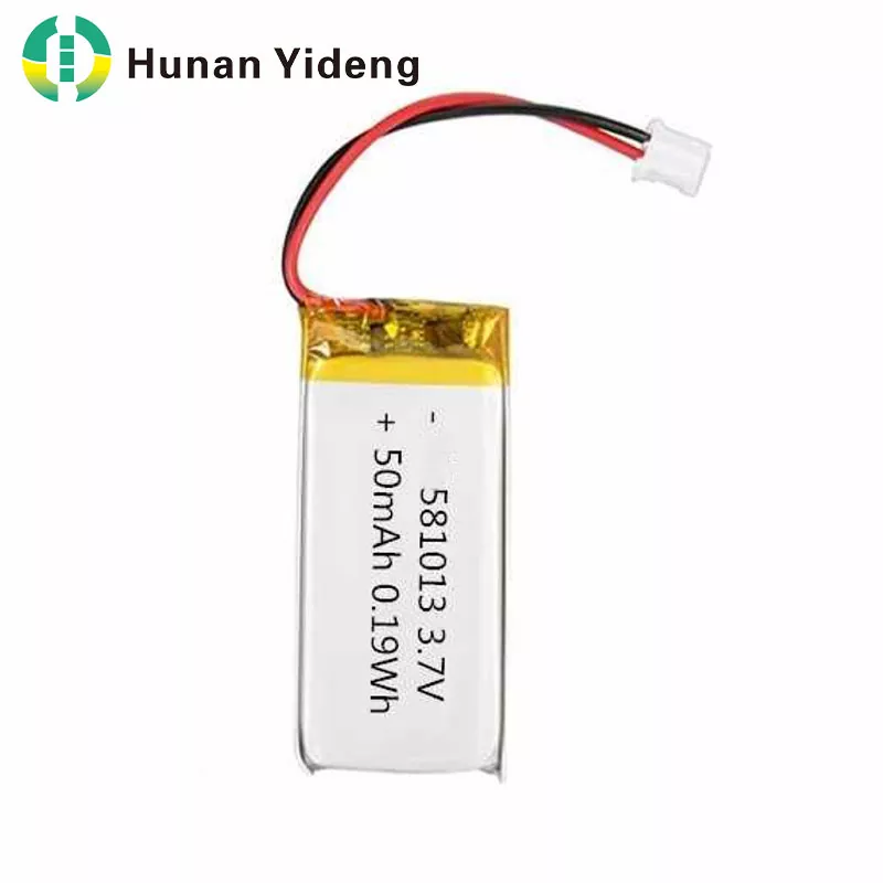 581013 3,7 V 50 mAh Litowo-polimerowa bateria Li-Ion Lipo